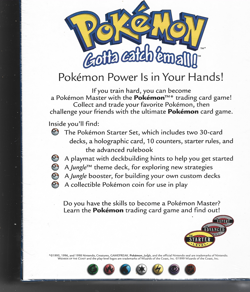 1999 Pokemon STARTER GIFT BOX Cards SEALED UNOPENED Set Deck Jungle Pack ++ - Image 3