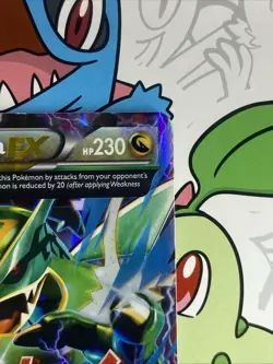 Pokemon 2015 XY Roaring Skies M Rayquaza EX 61/108 NM Condition Very Clean - Image 3