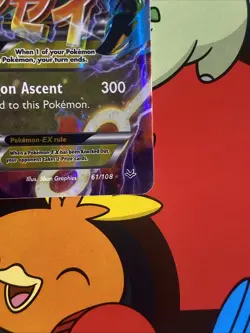 Pokemon 2015 XY Roaring Skies M Rayquaza EX 61/108 NM Condition Very Clean - Image 4