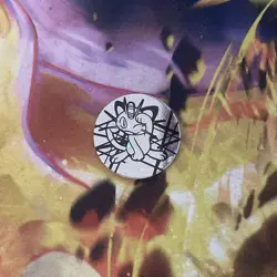 Pokemon Meowth Coin TCG Coin 2000 Holo Wizards Of The Coast WOTC Holographic - Image 1