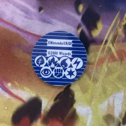 Pokemon Meowth Coin TCG Coin 2000 Holo Wizards Of The Coast WOTC Holographic - Image 2