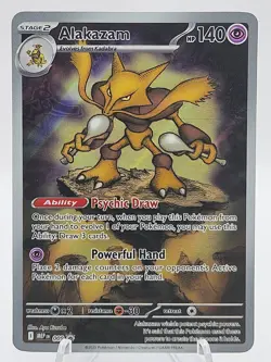 Alakazam 009 Promo Holo Pokemon Me: Mega Evolution - Image 1