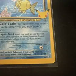 Pokemon TCG Shining Magikarp Celebrations: Classic Collection 66/64 Holo - Image 3