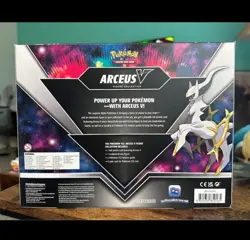 Pokemon TCG Arceus V Figure Collection Box New Factory Sealed W/ Cosmic Eclipse - Image 3