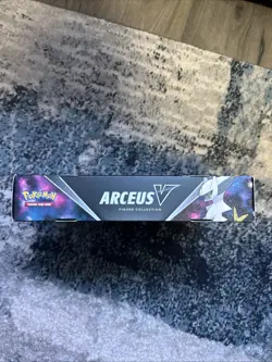 Pokemon TCG Arceus v Figure Collection Box 4 Booster Packs - Image 4