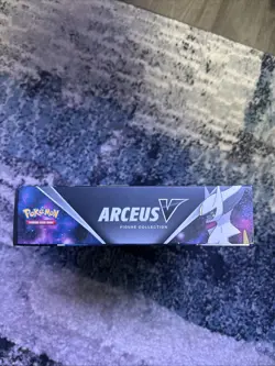 Pokemon TCG Arceus v Figure Collection Box 4 Booster Packs - Image 5