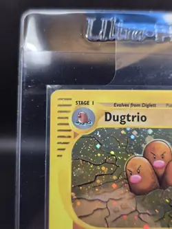 2002 Pokemon Expedition Dugtrio Holo Moderate Played #10/165 Vintage - Image 4