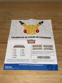 Pokemon TCG Generations Mythical Collection ARCEUS Pin Box - EMPTY BOX - Image 4