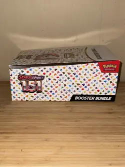 Pokemon Scarlet & Violet EMPTY 151 Booster Bundle Display BOX ONLY - Image 2
