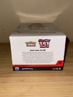 Pokemon Scarlet & Violet EMPTY 151 Booster Bundle Display BOX ONLY - Image 3