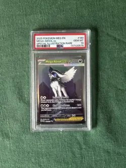 Pokemon TCG Mega Evolution Mega Absol Ex 180/132 SIR PSA 10 - Image 1