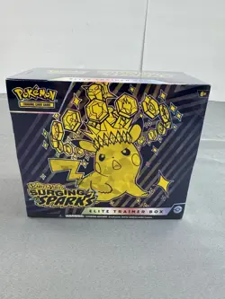 Pokemon TCG Surging Sparks Elite Trainer Box - SV08 Factory Sealed NEW - Image 1