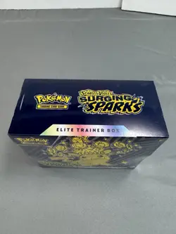 Pokemon TCG Surging Sparks Elite Trainer Box - SV08 Factory Sealed NEW - Image 2
