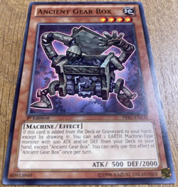 3x Ancient Gear Box | Full Playset | PRIO-EN032 | Common | 1st Ed | YuGiOh | NM - Image 5