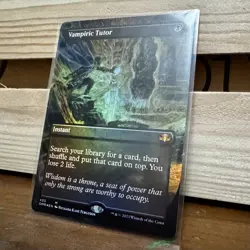 Vampiric Tutor (Borderless) -Foil Near Mint MTG Dominaria Remastered 430 - Image 2