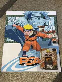 PSA Magazine x Kayou Exclusive NARUTO Uzumaki PROMO CARD + PSA Magazine - Image 1