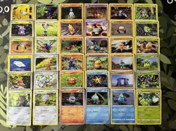 36 Yuka Morii Pokemon Card Lot No Duplicates - Image 1