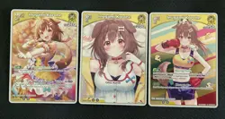 Hololive Official Card Game - Elite Spark Inugami Korone RR+R+S Set hBP03-063 - Image 2