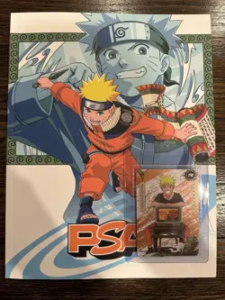 PSA Magazine & x Kayou Exclusive NARUTO Uzumaki PROMO CARD NRSA-PR-003 BOTH! - Image 1