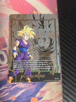 Son Gohan Energy Marker Gold E01-10 Dragon Ball Super Card Game Fusion World - Image 1