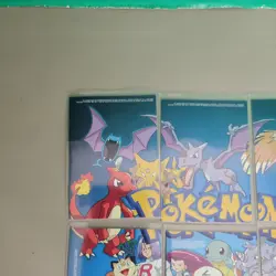 1999 Pokemon TV Animation Series 1 Complete 9 card Puzzle Set - Image 2