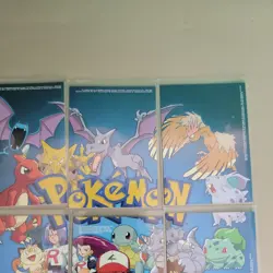 1999 Pokemon TV Animation Series 1 Complete 9 card Puzzle Set - Image 3