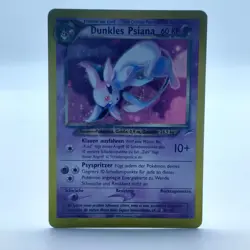 Pokemon TCG Karte - Dunkles Psiana 4/105 Holo Rare Neo Destiny Deutsch - Image 1