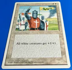 1 BANNED MTG Magic The Gathering Crusades | Fourth Edition 4ED | NM - Image 5