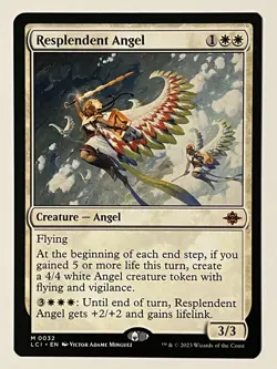 Resplendent Angel The Lost Caverns of Ixalan Non-Foil MTG NM - Image 1