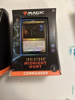 MTG Magic The Gathering Innistrad Midnight Hunt Set of 2 Commander Decks SEALED - Image 2