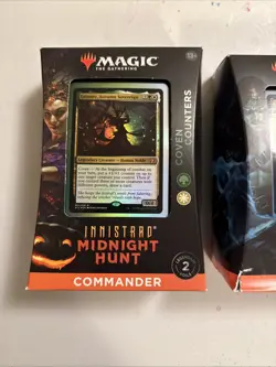 MTG Magic The Gathering Innistrad Midnight Hunt Set of 2 Commander Decks SEALED - Image 3