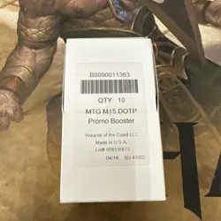 MTG 2015 M15 DOTP NON XBOX PROMO BOOSTER PACK x 10 FACTORY SEALED Magic Box! - Image 1