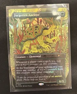 Forgotten Ancient Rainbow Foil MTG Secret Lair Drop Series NM - Image 1
