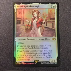 Aerith Gainsborough - R - FINAL FANTASY #4 - NM - Image 1