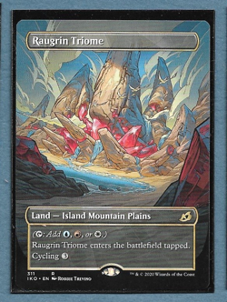 114 Raugrin Triome Showcase Ikora (IKO) #311 Near Mint (NM) Never Played MTG - Image 1