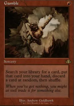 Gamble 321 Retro Border Non Foil NM DMR MTG - Image 1