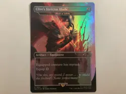 MTG SLD CLIVE’S INVICTUS BLADE BLADE OF SELVES Foil NM (3034) Graded Power - Image 1