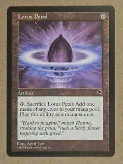 Lotus Petal - Tempest - Near Mint | MTG - Image 1