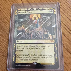 Magic The Gathering Demonic Tutor - Image 1