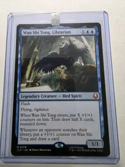 MTG Avatar The Last Airbender Wan Shi Tong Librarian #78 Mythic - Image 2