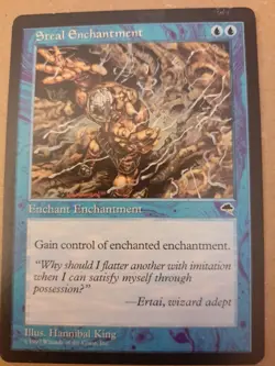 Steal Enchantment (90) Tempest 1997 Magic the Gathering MTG Uncommon - Image 1