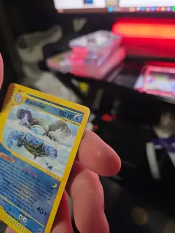 Blastoise 37/165 Expedition Pokemon Card Vintage WOTC Reverse Holo Rare LP - Image 4