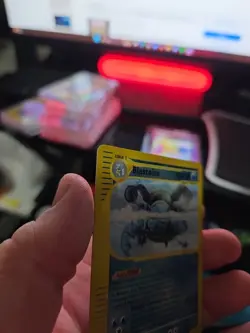 Blastoise 37/165 Expedition Pokemon Card Vintage WOTC Reverse Holo Rare LP - Image 5