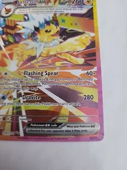 Jolteon ex 153/131 Special Illustration Rare SV Prismatic Evolutions Pokemon NM - Image 5