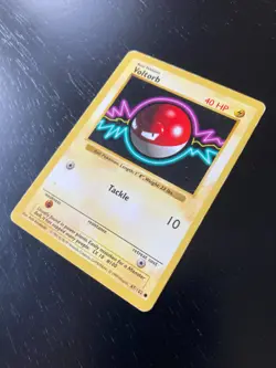 Pokemon Shadowless Voltorb 67/102 Base Set VG Excellent/ Mildly Played Condition - Image 2