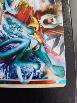 Suicune & Entei Legend (Top) 94/95 Unleashed Holo Pokemon TCG - Image 5
