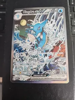Pokemon Kingdra EX TCG SVP131 Shrouded Fable Black Star Promo NM Condition - Image 1