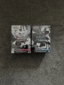 Pokemon TCG: Black Bolt and White Flare Booster Bundles x2 New & Sealed - Image 1