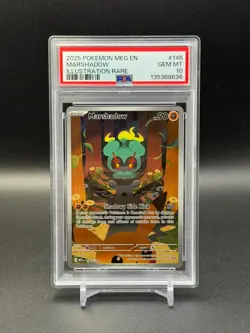 Pokemon Marshadow 146/132 Me01: Mega Evolution IR PSA 10 GEM - Image 1