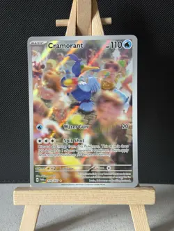 Cramorant - 176/167 Twilight Masquerade Illustration Rare Pokemon - NM - Image 1